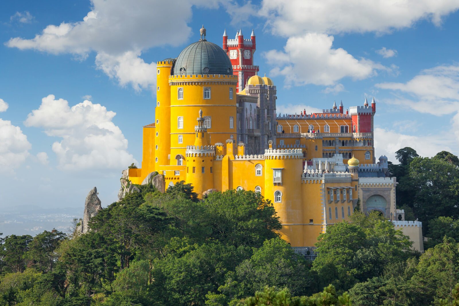 fantastic nacional palace pena sintra lisbon portugal europe